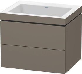 Duravit Waschtischunterbau L-CUBE m WT Vero Air 500x600x480mm o HL fla gr