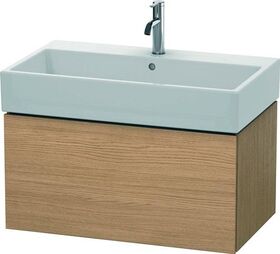 Duravit Waschtischunterbau L-CUBE 394x784x459mm europäische eiche