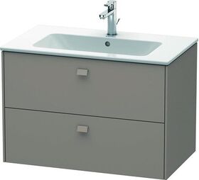 Duravit Waschtischunterbau BRIOSO Griffe Frontfarbe 553x820x479mm bas matt