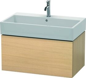 Duravit Waschtischunterbau L-CUBE 394x784x459mm mediterrane eiche