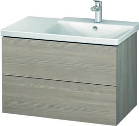 Duravit Waschtischunterbau L-CUBE 820x481x555mm pine silver