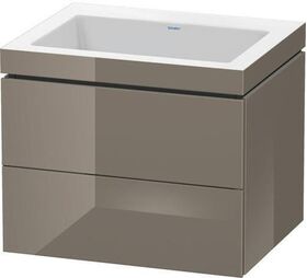 Duravit Waschtischunterbau L-CUBE m WT Vero Air 500x600x480mm o HL fla gr