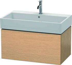 Duravit Waschtischunterbau L-CUBE 394x784x459mm eiche gebürstet