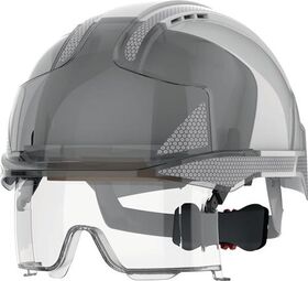 Industriehelm EVO® VISTAlens® weiß/smoke ABS EN 397,EN 50365 JSP