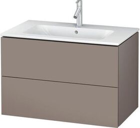 Duravit Waschtischunterbau L-CUBE 820x481x550mm basalt matt