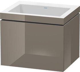 Duravit Waschtischunterbau L-CUBE m WT Vero Air 500x600x480mm o HL fla gr