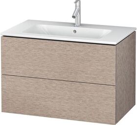 Duravit Waschtischunterbau L-CUBE 820x481x550mm eiche kaschmir