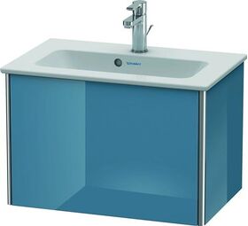 Duravit WT-Unterbau XSQUARE COMPACT 400x610x388mm stone blue hochglanz