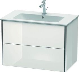 Duravit Waschtischunterbau XSQUARE 560x810x478mm weiß hochglanz