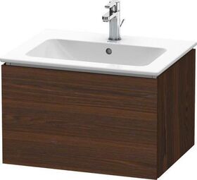 Duravit Waschtischunterbau L-CUBE 620x481mm 1 Ausz. we s-matt ES Ah mitte