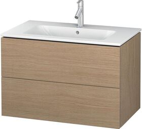 Duravit Waschtischunterbau L-CUBE 820x481x550mm europäische eiche