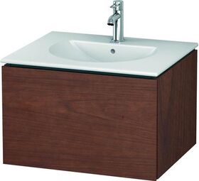 Duravit Waschtischunterbau L-CUBE 514x620x400mm amerikanisch nussbaum