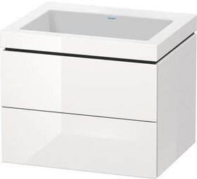 Duravit Waschtischunterbau L-CUBE m WT Vero Air 500x600x480mm o HL we hgl