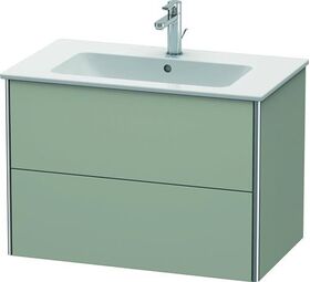 Duravit Waschtischunterbau XSQUARE 560x810x478mm taupe seidenmatt