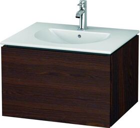 Duravit Waschtischunterbau L-CUBE 514x620x400mm nussbaum gebürstet