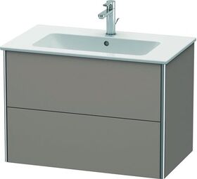 Duravit Waschtischunterbau XSQUARE 560x810x478mm basalt matt