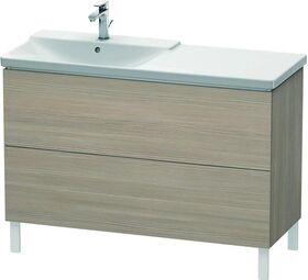 Duravit Waschtischunterbau L-CUBE 1220x481x709mm pine silver