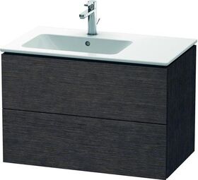 Duravit Waschtischunterbau L-CUBE 550x820x481mm Be li Ei dunkel gebürstet