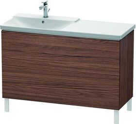 Duravit Waschtischunterbau L-CUBE 1220x481x709mm nussbaum dunkel