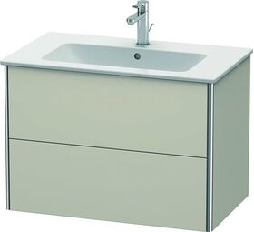 Duravit Waschtischunterbau XSQUARE 560x810x478mm taupe matt