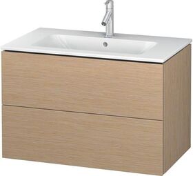 Duravit Waschtischunterbau L-CUBE 820x481x550mm eiche gebürstet