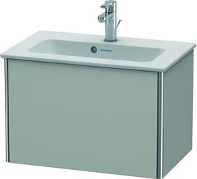 Duravit WTU COMPACT XSQUARE 400x610x388mm betongrau matt