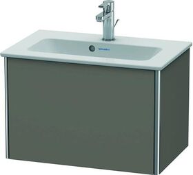 Duravit WTU COMPACT XSQUARE 400x610x388mm flannel grey seidenmatt