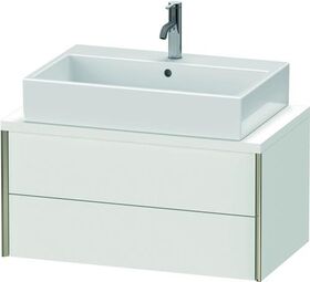 Duravit Konsolenunterschrank XVIU 400x800x478mm Prof. Champ matt weiß matt