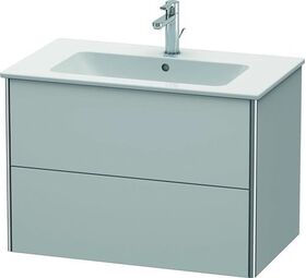 Duravit Waschtischunterbau XSQUARE 560x810x478mm nordic weiß seidenmatt