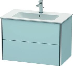 Duravit Waschtischunterbau XSQUARE 560x810x478mm lichtblau seidenmatt