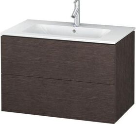 Duravit Waschtischunterbau L-CUBE 820x481x550mm eiche dunkel gebürstet