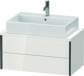 Duravit Konsolenunterschrank XVIU 400x800x478mm Prof. sw ma weiß hochglanz