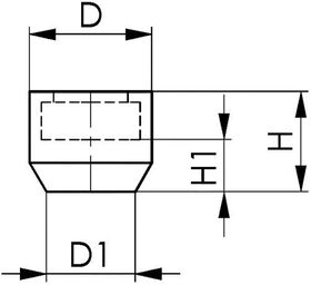 Schutzkappe Nr.6893 M4 AMF - VPE: 10