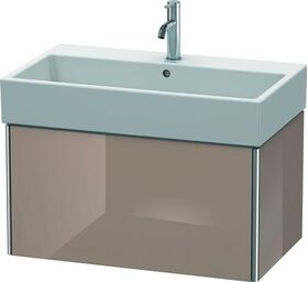 Duravit Waschtischunterbau XSQUARE 397x784x460mm cappuccino hochglanz