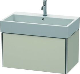 Duravit Waschtischunterbau XSQUARE 397x784x460mm taupe matt