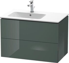 Duravit Waschtischunterbau L-CUBE 550x820x481mm Be li dolo grey hochglanz