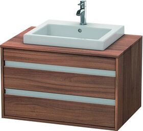 Duravit Waschtischunterbau KETHO 550x800x496mm nussbaum natur