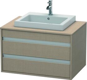 Duravit Waschtischunterbau KETHO 550x800x496mm leinen