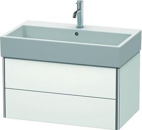 Duravit Waschtischunterbau XSQUARE 397x784x460mm weiß matt