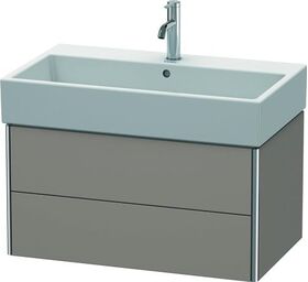 Duravit Waschtischunterbau XSQUARE 397x784x460mm basalt matt