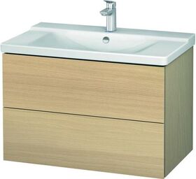 Duravit Waschtischunterbau L-CUBE 820x481x555mm mediterrane eiche