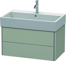 Duravit Waschtischunterbau XSQUARE 397x784x460mm taupe seidenmatt