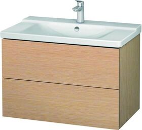 Duravit Waschtischunterbau L-CUBE 820x481x555mm eiche gebürstet