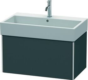 Duravit Waschtischunterbau XSQUARE 397x784x460mm graphit matt