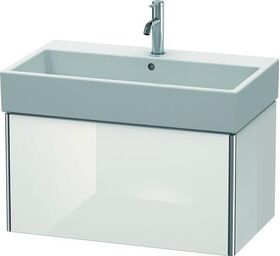 Duravit Waschtischunterbau XSQUARE 397x784x460mm weiß hochglanz