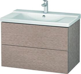 Duravit Waschtischunterbau L-CUBE 820x481x555mm eiche kaschmir