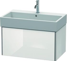 Duravit Waschtischunterbau XSQUARE 397x784x460mm weiß hochglanz