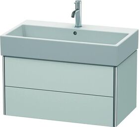 Duravit Waschtischunterbau XSQUARE 397x784x460mm weiß seidenmatt