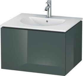 Duravit Waschtischunterbau L-CUBE 514x620x400mm dolomiti grey hochglanz