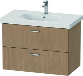 Duravit Waschtischunterbau XBASE 2 Schubk 560x800x458mm europäische eiche